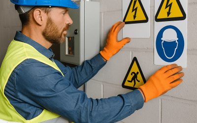 Instalace bezpečnostních tabulek