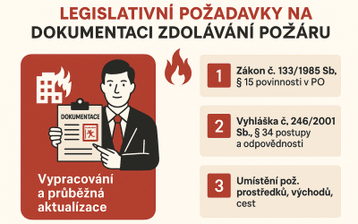 Zpracování dokumentace zdolávání požáru