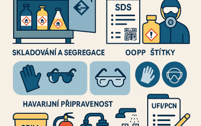 Nakládání s chemikáliemi BOZP