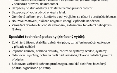 BOZP ve výrobním sektoru