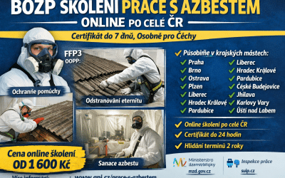 BOZP školení práce s azbestem